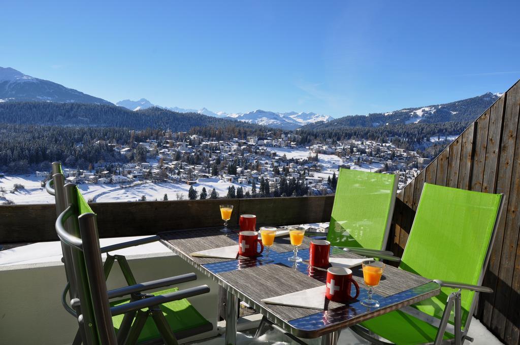 Crap Da Flem - 3.5 Zimmer Ferienwohnung Am Sonnenhang Von Flims Eksteriør bilde